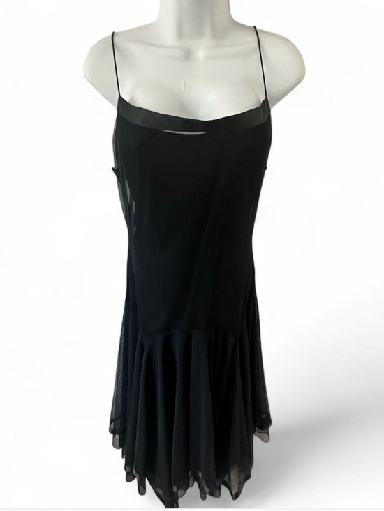 Cachet Dresses & Skirts - Black Spaghetti Strap Flowy Slip Dress